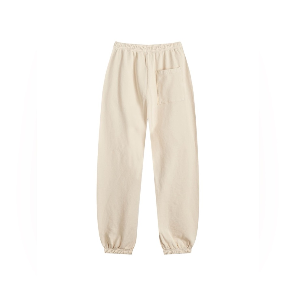 🆕 SPORTY & RICH | S & R SWEATPANTS | CREAM & BLUE | SIZE: LARGE (UNISEX) - Picture 2 of 7